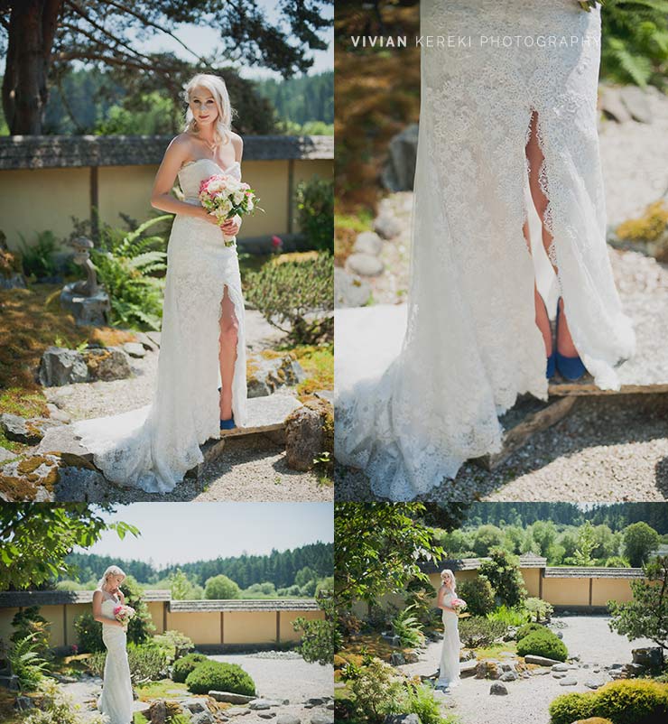 bride in Zen Garden styled shoot